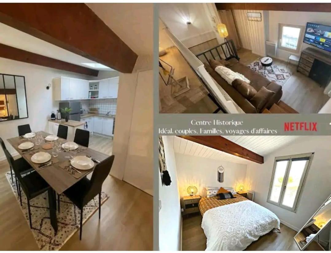 Le Loft Berbere - Ideal Couples, Familles, Business - Centre Historique, Wifi , Netflix Niort Exterior photo